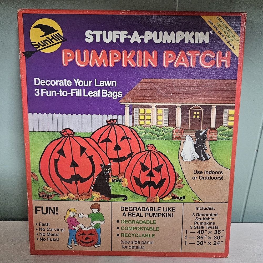 Stuff-A-Pumpkin Sun Hill Leaf Bags
